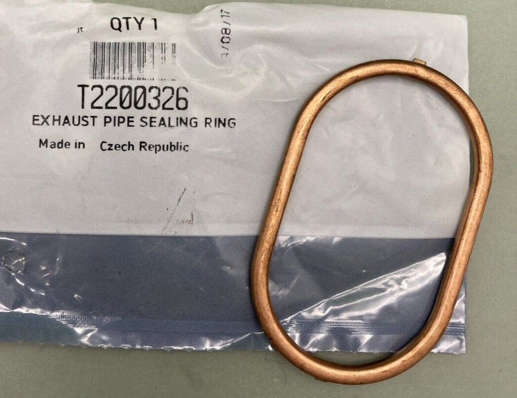 NEW GENUINE TRIUMPH TT2200326  Exhaust Pipe Sealing Ring