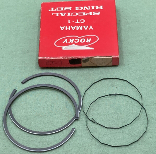 NEW GENUINE ROCKY YAMAHA  06-2703 PISTON RING SET 0.75