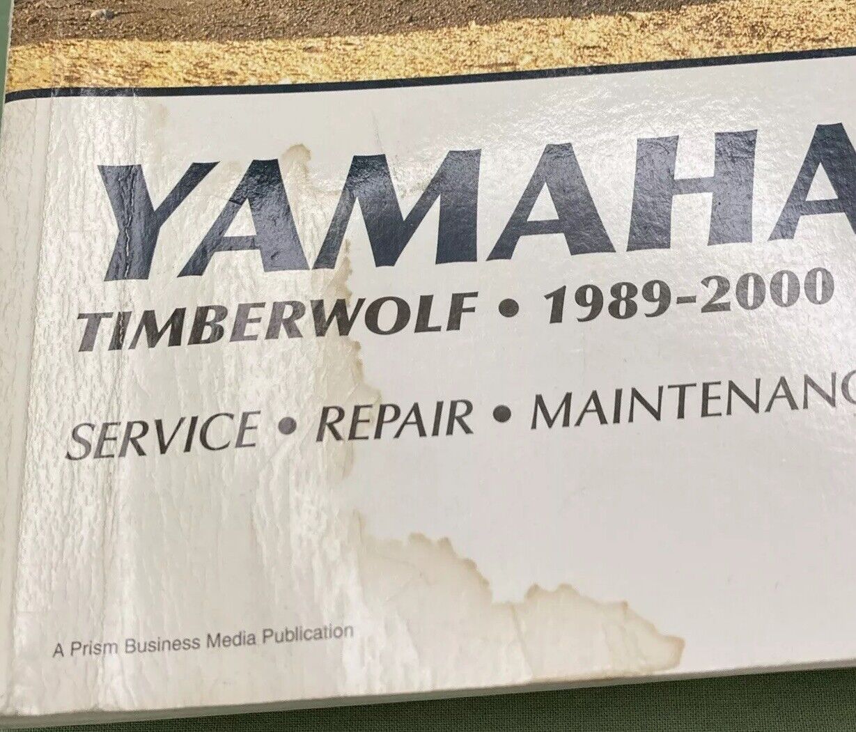 CLYMER M489-2 YAMAHA TIMBERWOLF SERVICE MANUAL 1989-2000