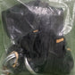 NEW IRON BRAID 6215 ISO CAPS W/ BLACK LEATHER FRINGE Only Fits KuryAkyn Grips