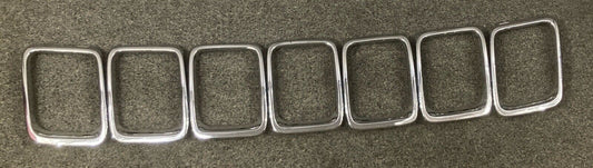 NEW GENUINE MOPAR 68405259AA Radiator Grille Trim Ring Kit FOR '17-'21 COMPASS