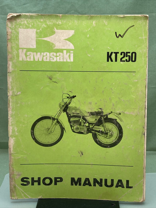 GENUINE KAWASAKI 99997-715 KT250 SHOP MANUAL