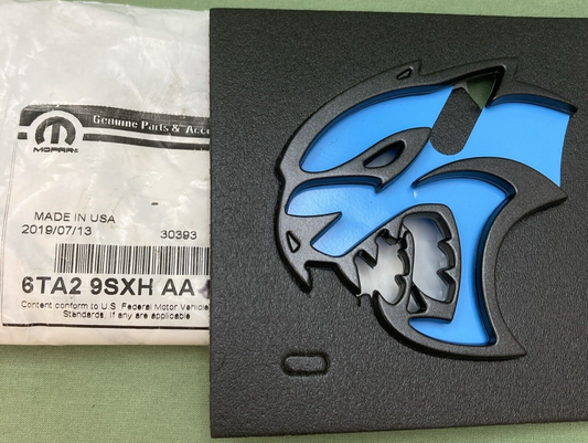 NEW GENUINE MOPAR 6TA29SXHAA Hellcat Nameplate, Left 2018-2019 Dodge F. Fender