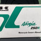 GENUINE KAWASAKI 99920-1611-01 NINJA 250R OWNER'S MANUAL