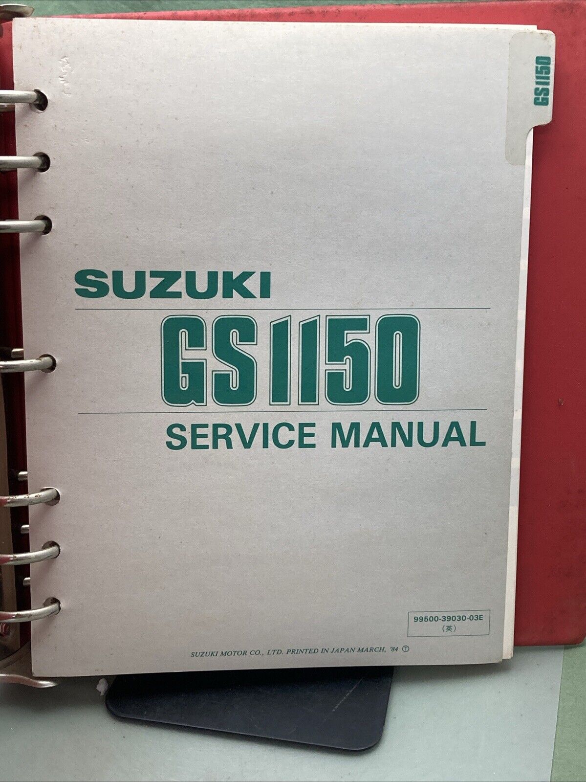 GENUINE SUZUKI 99500-39030-03E GS1150 SERVICE MANUAL 1984