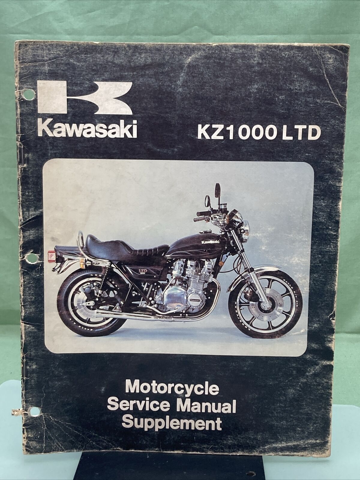 GENUINE KAWASAKI 99963-0034-01 KZ1000LTD SERVICE MANUAL SUPPLEMENT