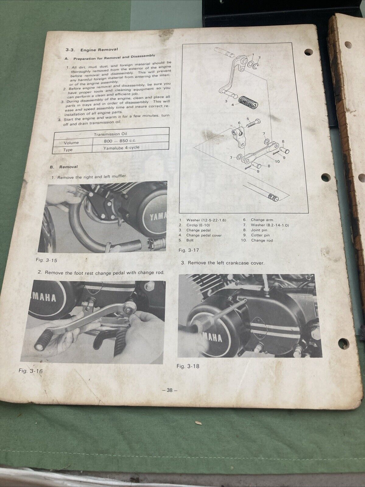 YAMAHA LIT-11613-97-00 RD200A SERVICE MANUAL 397-28197-10