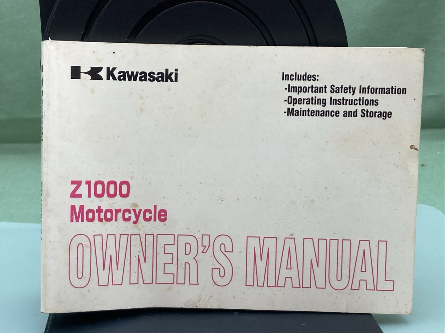 GENUINE KAWASAKI 99987-1152 Z1000 MOTORCYCLE OWNER'S MANUAL