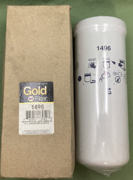 NEW GENUINE NAPA GOLD 1496 Hydraulic Filter  Industrial
