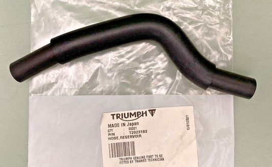 NEW GENUINE TRIUMPH T2023183 Hose, Reservoir