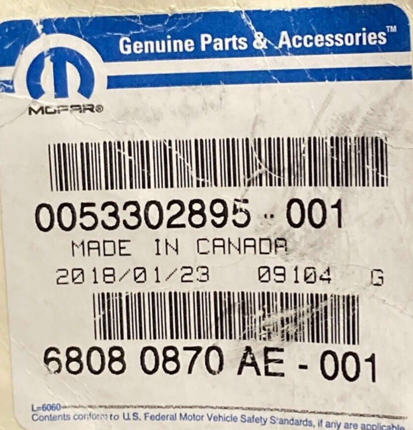 NEW GENUINE MOPAR 68080870AE Front Suspension Cross-Member