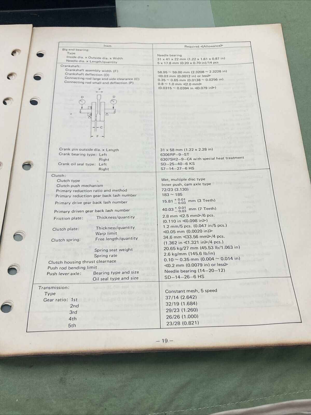 YAMAHA LIT-11616-02-93 SR250J SUPPLEMENTARY SERVICE MANUAL 5V0-28197-10