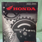 GENUINE HONDA 61MCJ31 CBR954RR SERVICE MANUAL