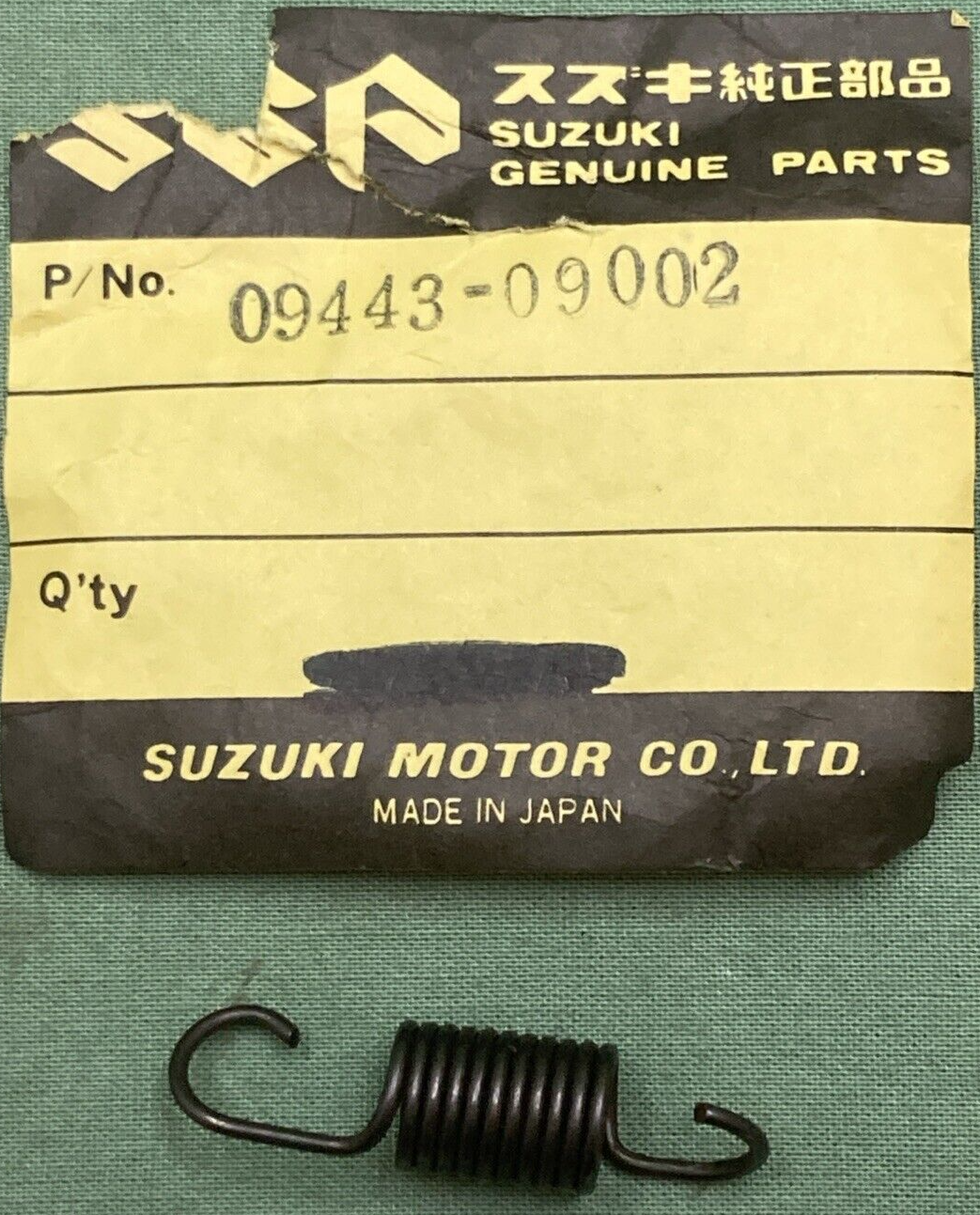 NEW GENUINE SUZUKI 09443-09002 SPRING