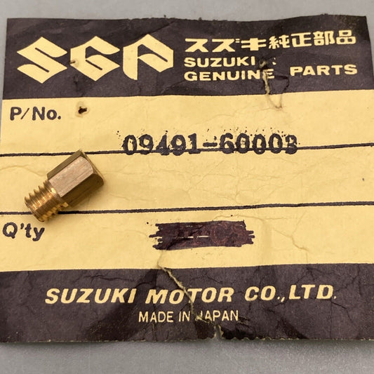 NEW GENUINE SUZUKI 09491-60003 Jet, Main