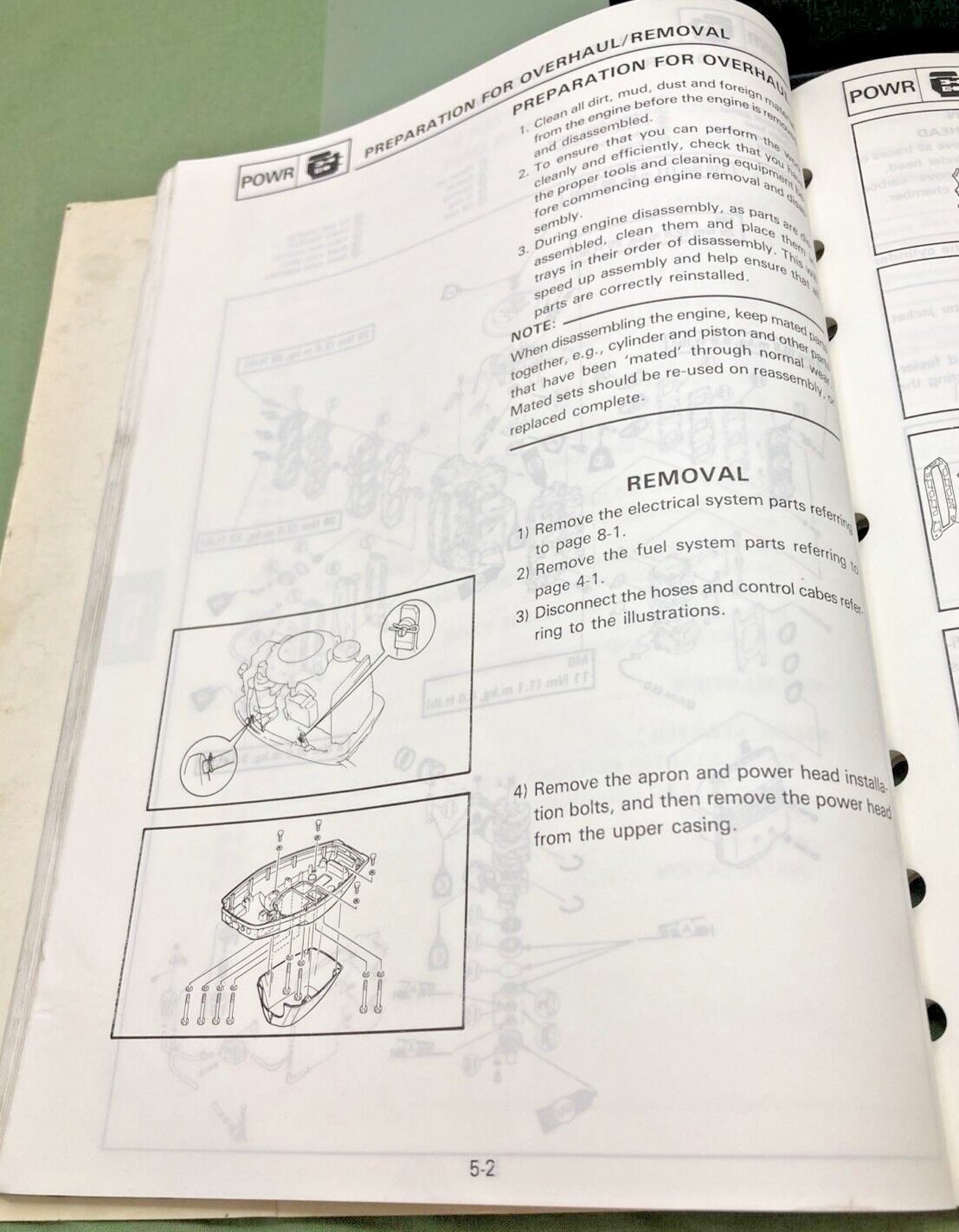 GENUINE YAMAHA LIT-18616-00-48 OUTBOARDS 40D/50D SERVICE MANUAL 1989