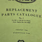 TRIUMPH REPLACEMENT PARTS CATALOGUE NO. 5