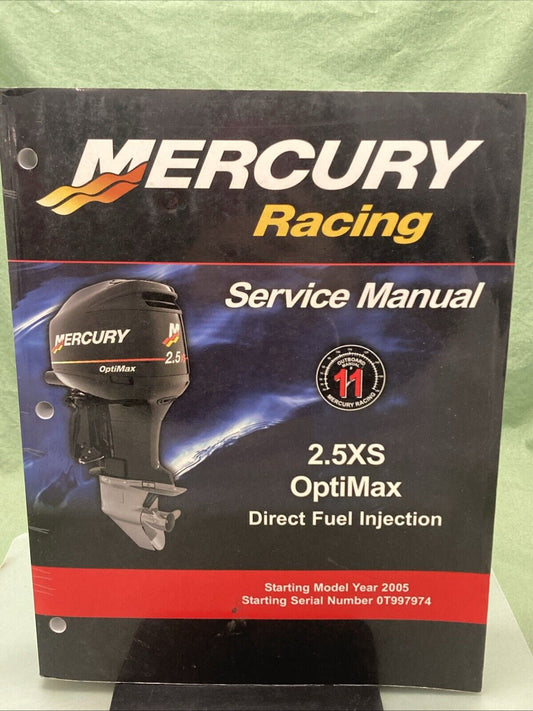 GENUINE MERCURY 90-891596 2.5XS OPTIMAX DIRECT FUEL INJECTION SERVICE MANUAL '04