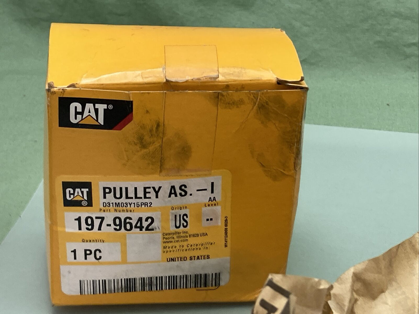 NEW CAT 197-9642 PULLEY