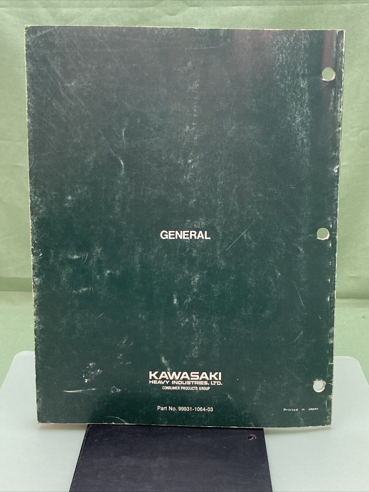 GENUINE KAWASAKI 99931-1064-03 GENERAL ASSEMBLY & PREPARATION MANUAL