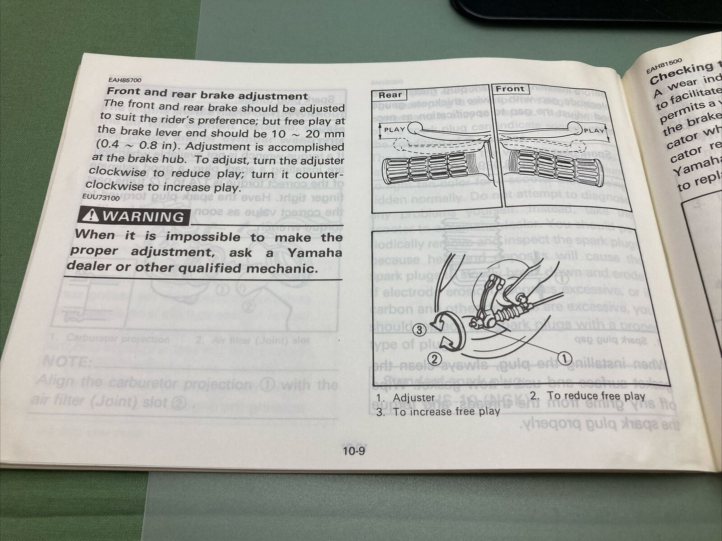 GENUINE YAMAHA LIT-11626-08-24 SH50D OWNER'S MANUAL 3EP-28199-14