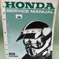 HONDA 61KW300 NX250 SERVICE MANUAL 1988