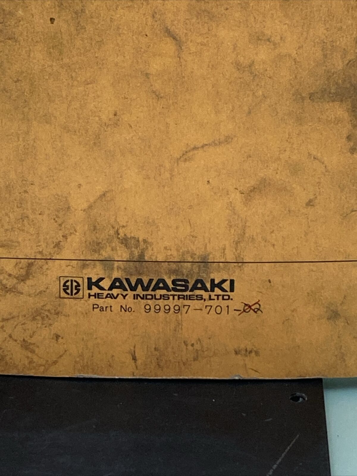 GENUINE KAWASAKI 99997-701 F11 SERIES SHOP MANUAL