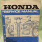 GENUINE HONDA 61KBG00 CB250 NIGHTHAWK SERVICE MANUAL 1991