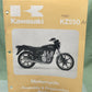 GENUINE KAWASAKI 99931-1047-01 KZ550 MOTORCYCLE ASSEMBLY AND PREP MANUAL 1979