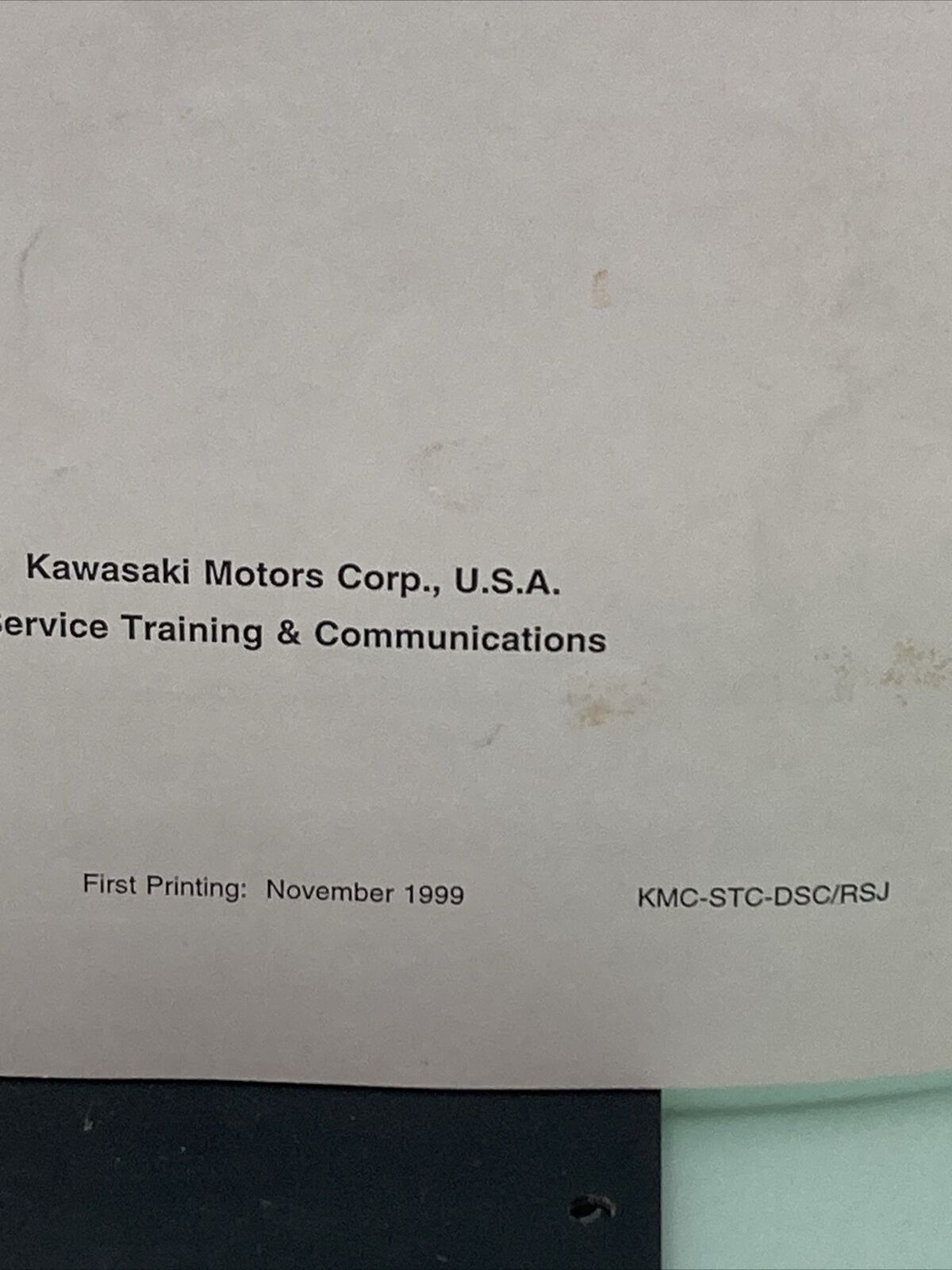 GENUINE KAWASAKI KMC-STC-DSC/RSJ CYLINDER HEAD RECONDITIONING VIDEO REF MANUAL