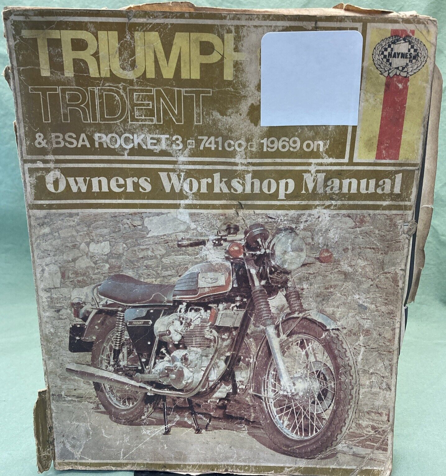 GENUINE HAYNES 136 TRIUMPH TRIDENT & BSA ROCKETS 741CC 1969 ON OWNER'S WS MANUAL