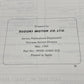 GENUINE SUZUKI 99501-41045-01E ALT125 SUPPLEMENTARY SERVICE MANUAL 1984