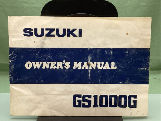 GENUINE SUZUKI 99011-49050-03A GS1000G OWNER'S MANUAL