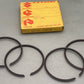 QTY2 NEW GENUINE SUZUKI 12140-10010 PISTON RING SET, 1968 SUZUKI T200 TC200