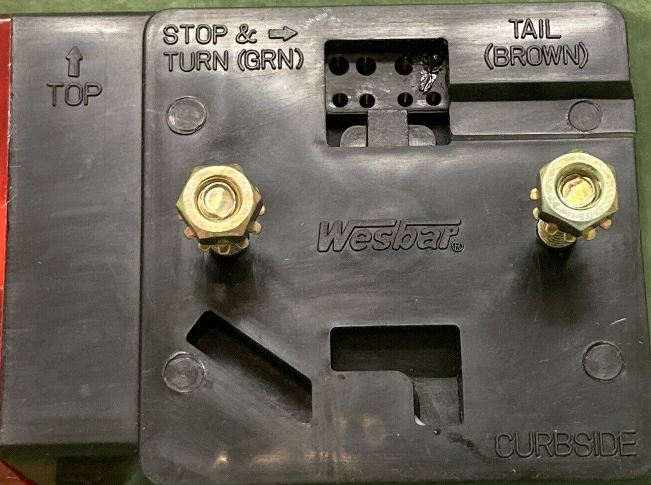 NEW GENUINE WESBAR 403062 "Over 80" Right Curbside Tail Light Trailer