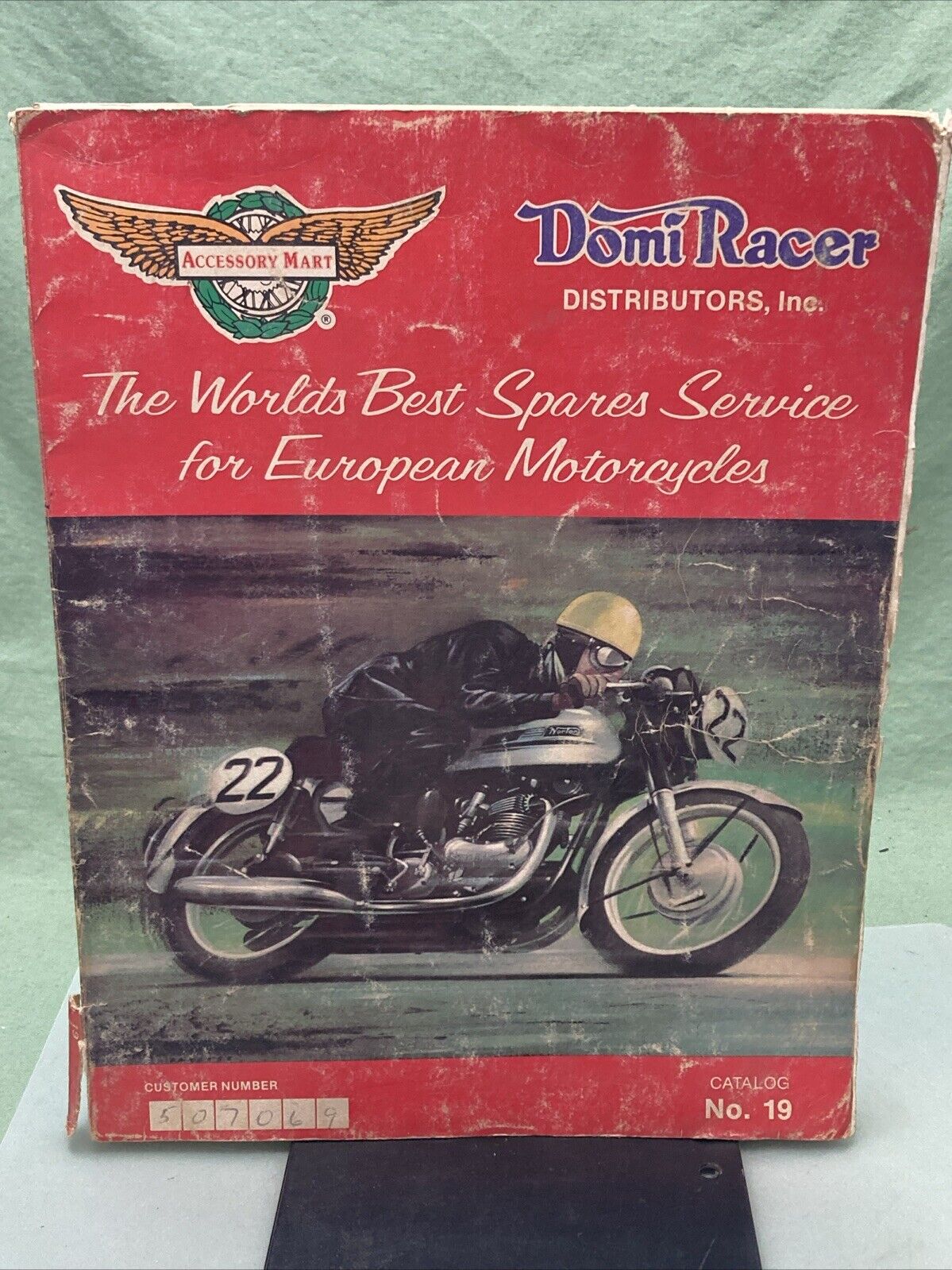 ACCESSORY MART DOMI RACER CATALOG NO. 19 1984 EUROPEAN MOTORCYCLES