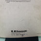 GENUINE KAWASAKI 99924-1200-51 SERVICE MANUAL SUPPLEMENT KLX300R