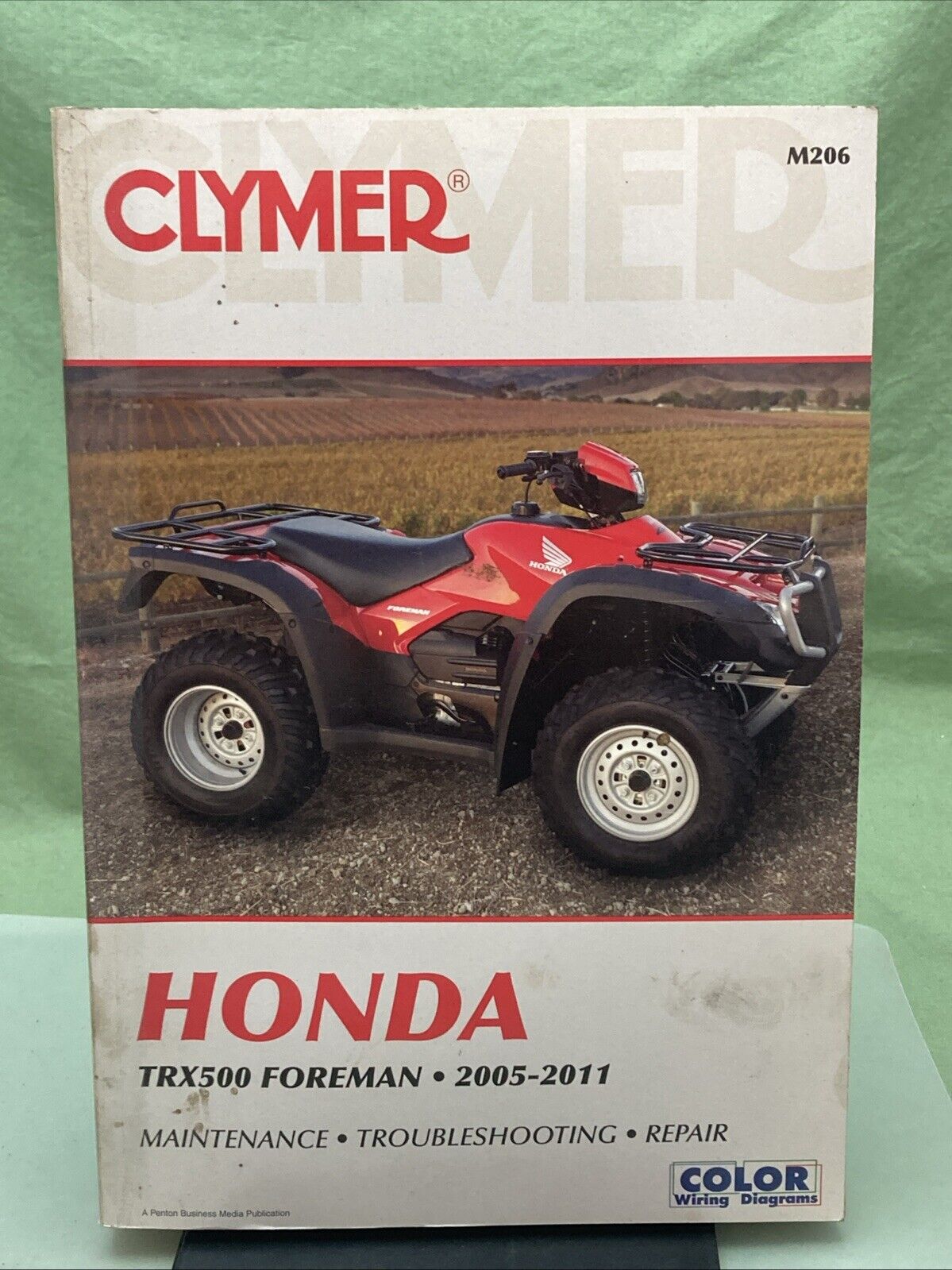 GENUINE CLYMER M206 HONDA TRX500 FOREMAN 2005-2011 REPAIR MANUAL