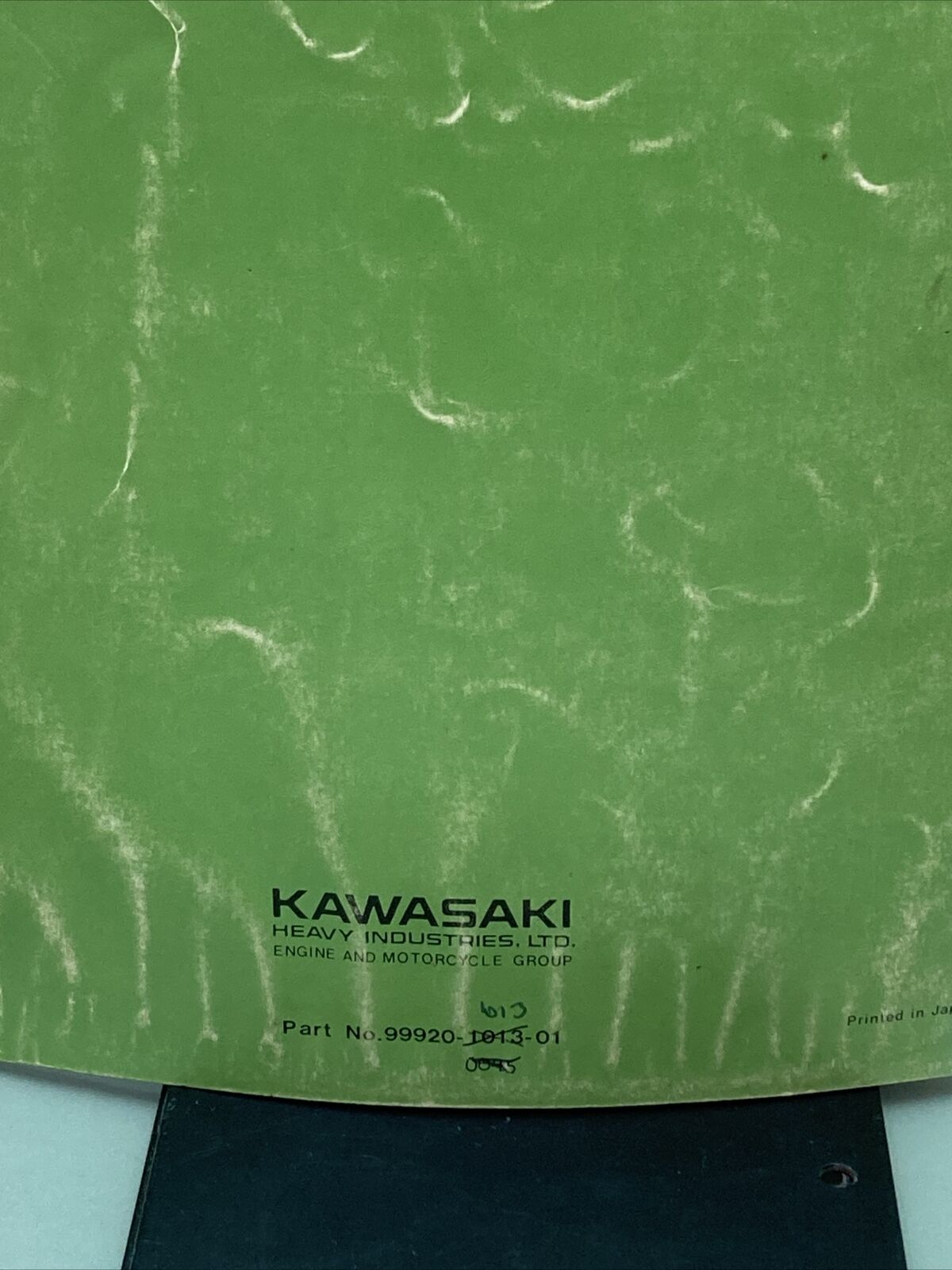 GENUINE KAWASAKI 99920-1013-01 OWNER'S AND SERVICE MANUAL KX250-A4