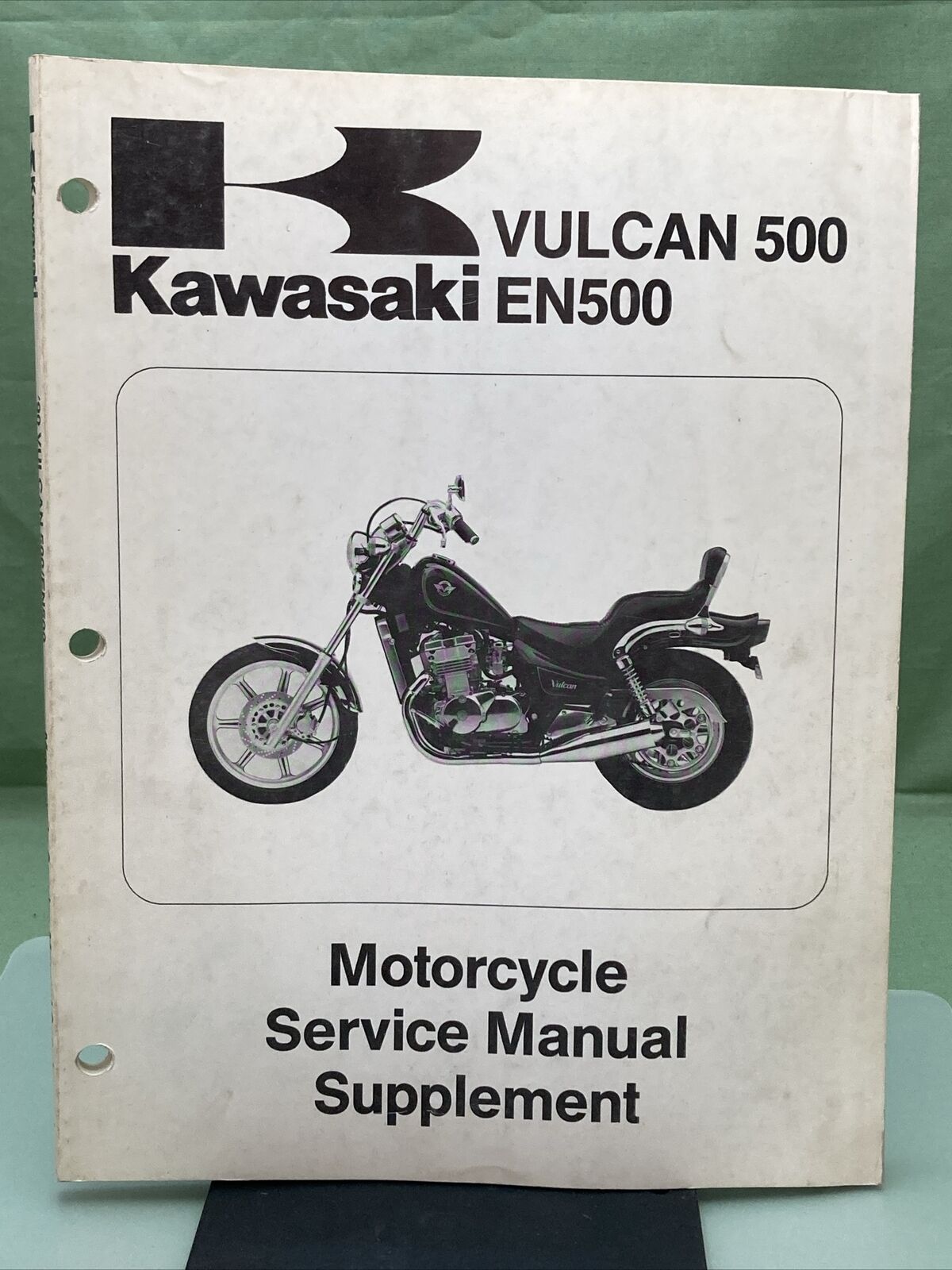 GENUINE KAWASAKI 99924-1125-51 VULCAN 500/EN500 SERVICE MANUAL SUPPLEMENT