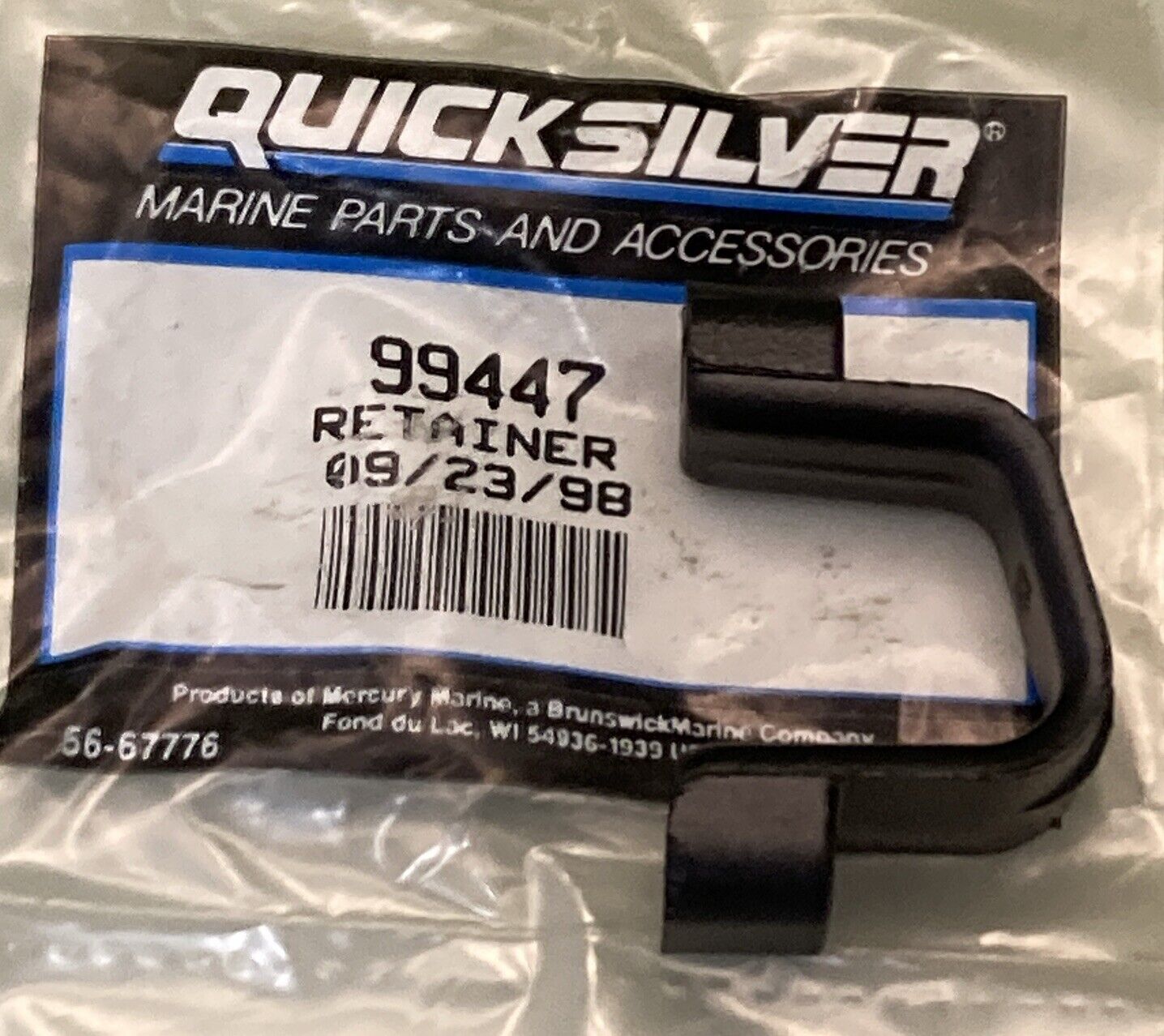 NEW GENUINE MERCURY QUICKSILVER 99447 RETAINER