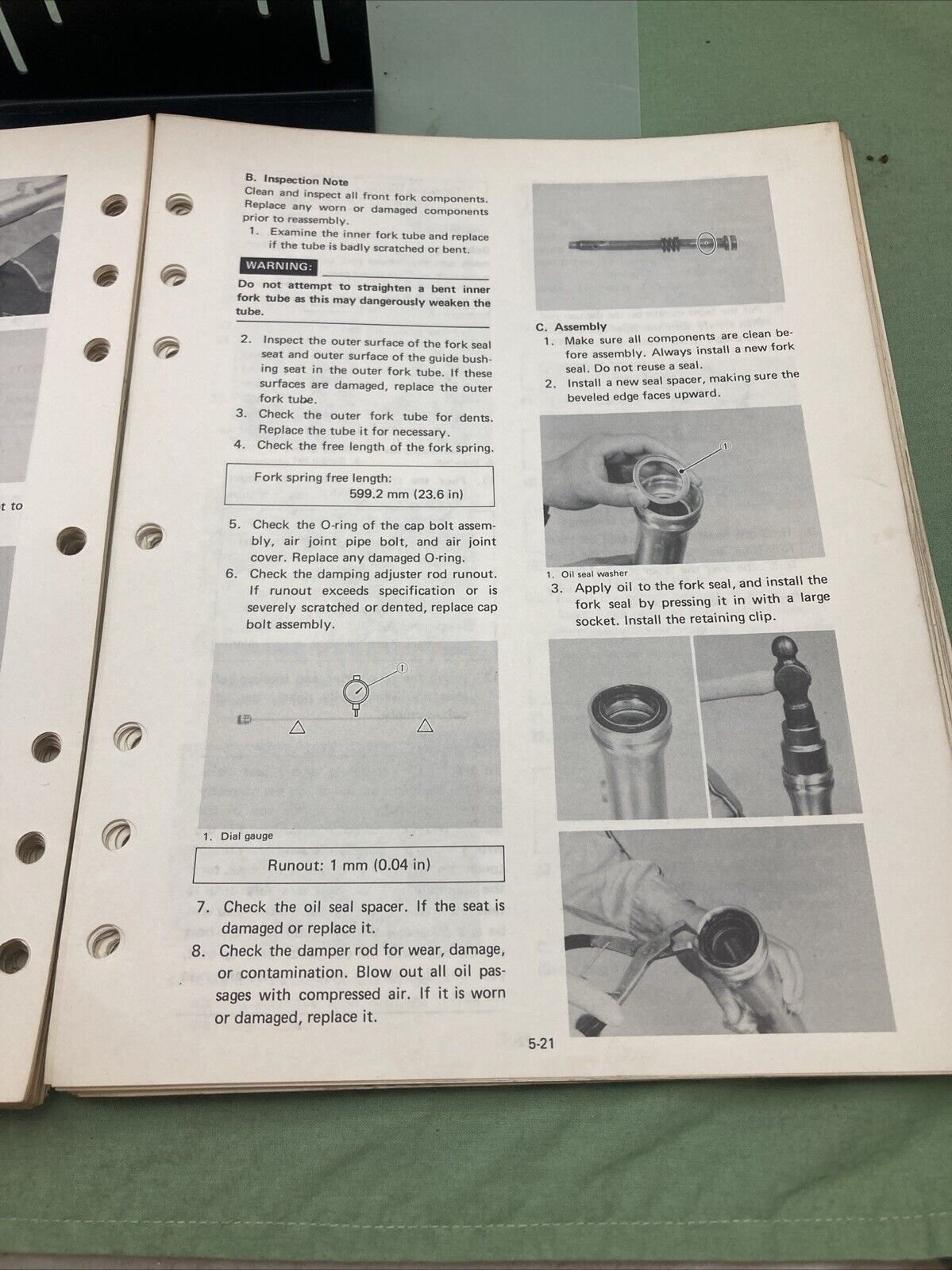 GENUINE YAMAHA LIT-11626-02-78 XJ1100J SERVICE MANUAL 10M-28197-10