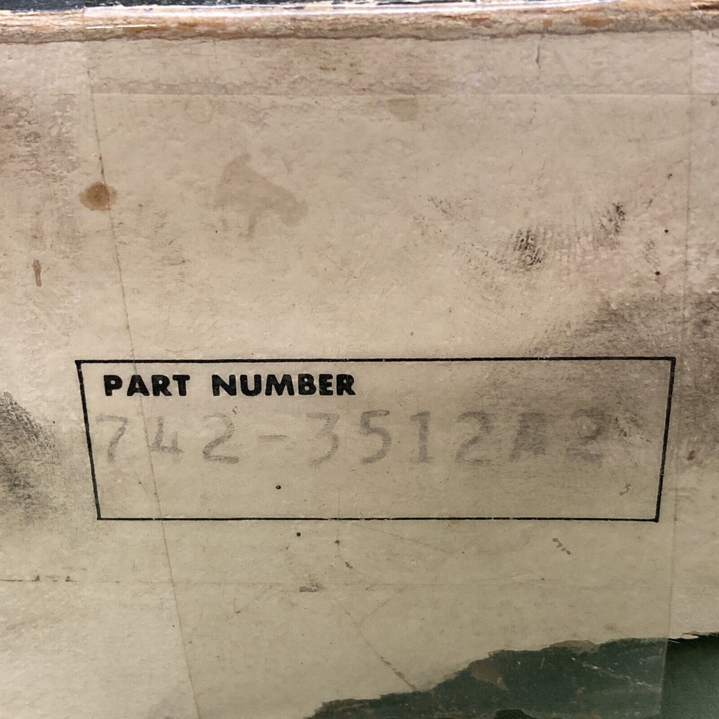 NEW GENUINE MERCURY 742-3512A2 ENGINE PISTON ASSEMBLY