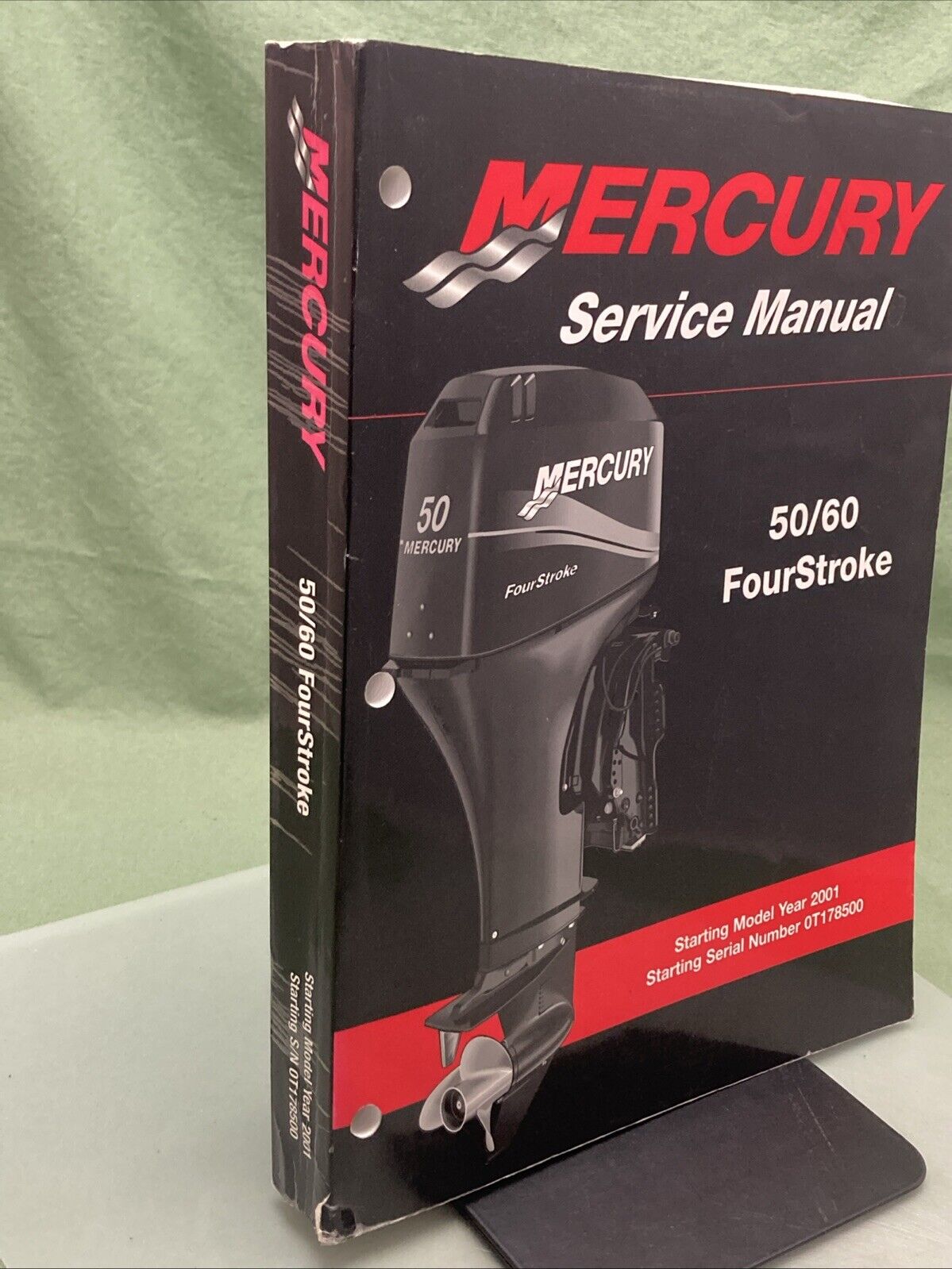 GENUINE MERCURY 90-858896 50/60 FOURSTROKE SERVICE MANUAL 2000