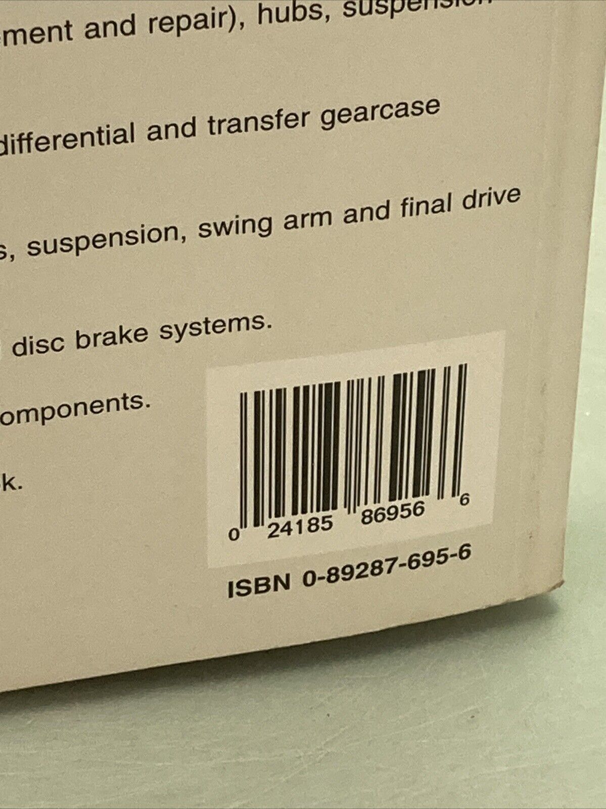 CLYMER M489 TIMBERWOLF 89-97 SERVICE MANUAL YAMAHA