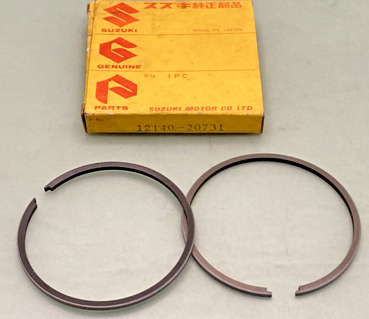 NEW GENUINE SUZUKI 12140-20731 PISTON RING SET, SUPERSEDE 12140-20211-100