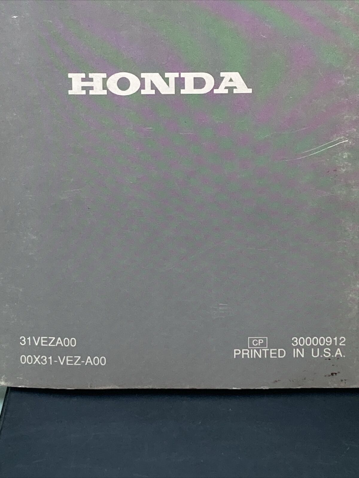 GENUINE HONDA 31VEZA00 HARMONY ROTARY MOWER OWNER'S MANUAL HRM 215 '91