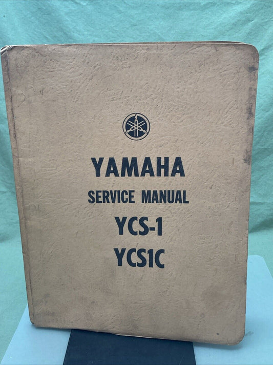 GENUINE YAMAHA YCS-1 YCS1C SERVICE MANUAL