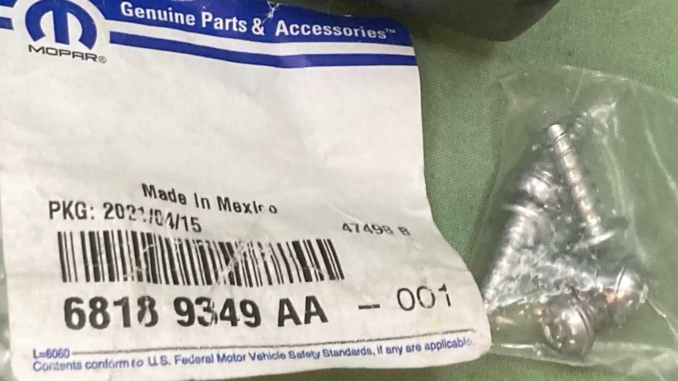 NEW GENUINE MOPAR 68189349AA Fascia Bracket Kit Left FITS 2013-2016 Dodge Dart