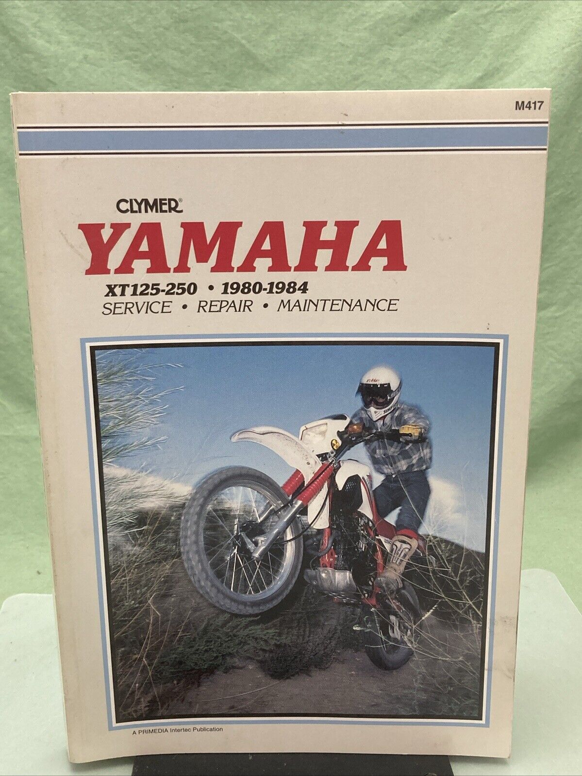 CLYMER M417 XT125-250 80-84 SERVICE MANUAL YAMAHA